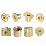 Lead Screw Nuts - Wide Block Custom Brass Components