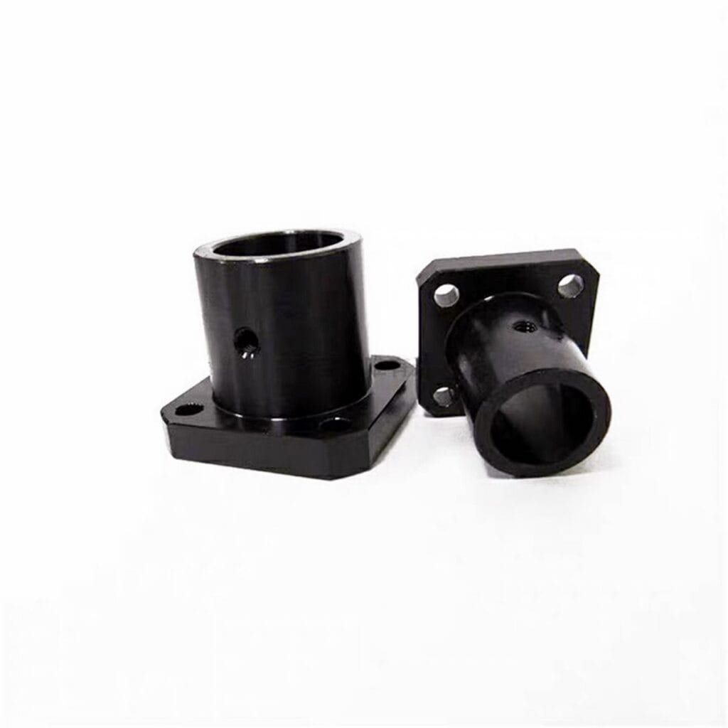 Flanged Shaft Supports | Through/Tapped Mounting Holes | CNC Machined