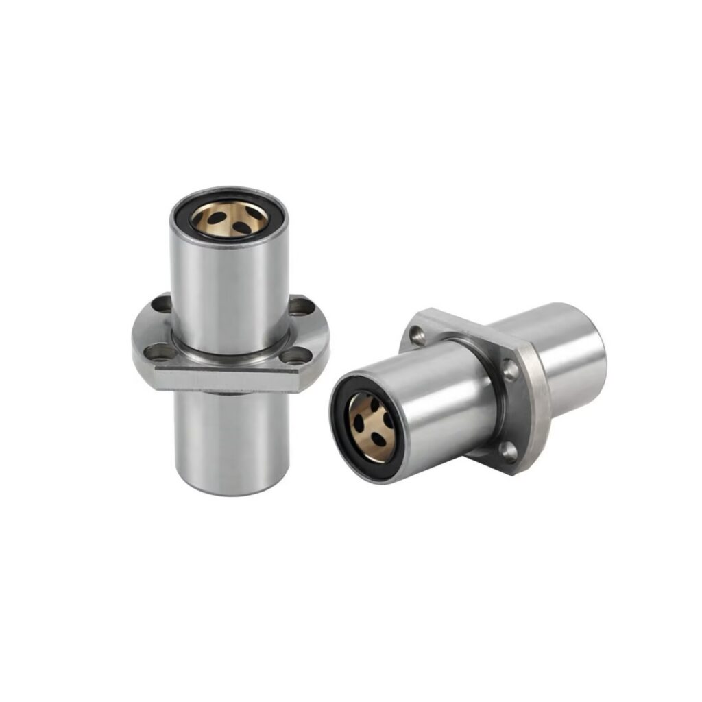 Flanged Oilless Bushing - Self-Lubricating Industrial Linear Bearing