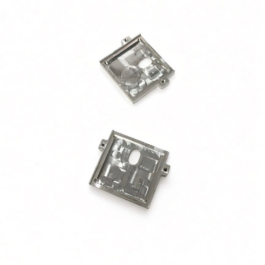 High-precision mini aluminum mount and lightweight aluminum CNC component