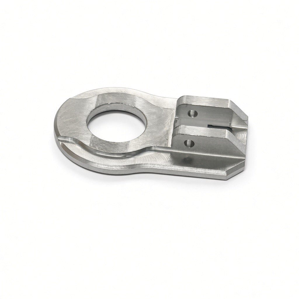 High precision aluminum CNC component for machinery and automation